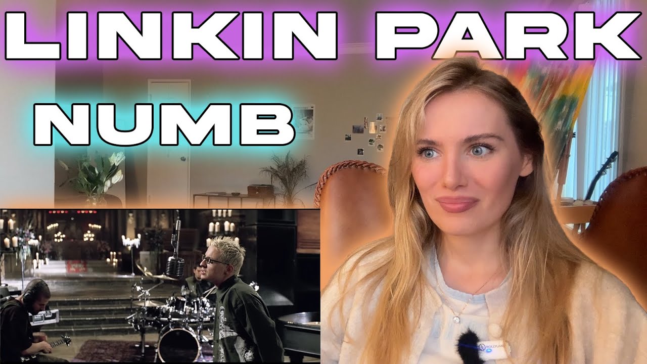 Linkin Park-Numb!!  Russian Girl First Time Hearing!!!