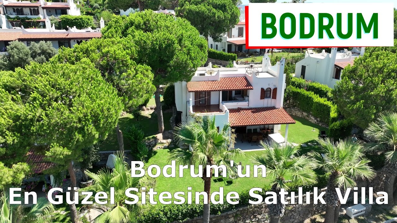 Bodrum Maya Köyü Satılık Villa Bodrum, Bodrum'un En Güzel Sitesi Maya'da