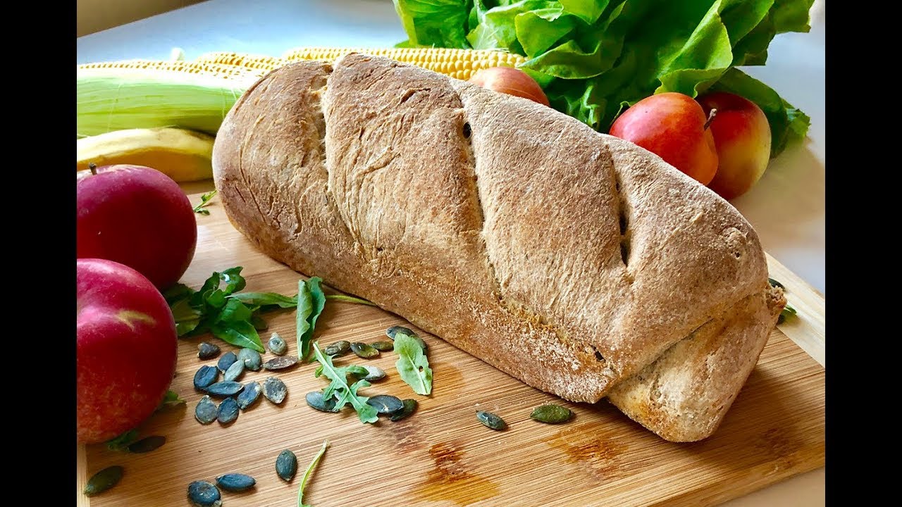 Integralni Hleb sa Semenkama - Whole Wheat Flour_ CooKing