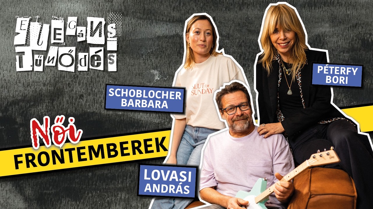 NŐI FRONTEMBEREK - Péterfy Bori & Schoblocher Barbara // Elegáns tűnődés Lovasi Andrással
