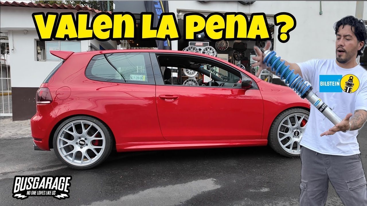 INSTALANDO COILOVERS BILSTEIN A MI GTI MK6 *La mejor opción que existe | ALEX BUSGARAGE #tuning #GTI