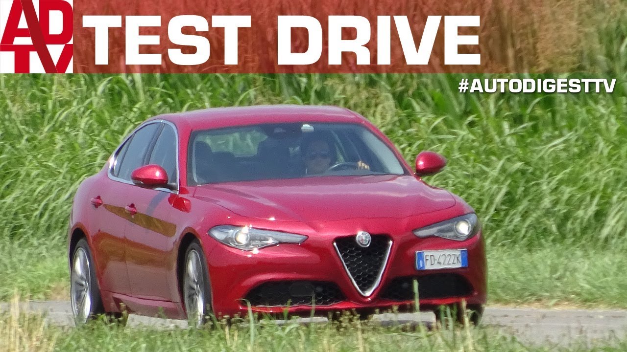 ALFA ROMEO GIULIA TD 180 CV TCT  TEST DRIVE