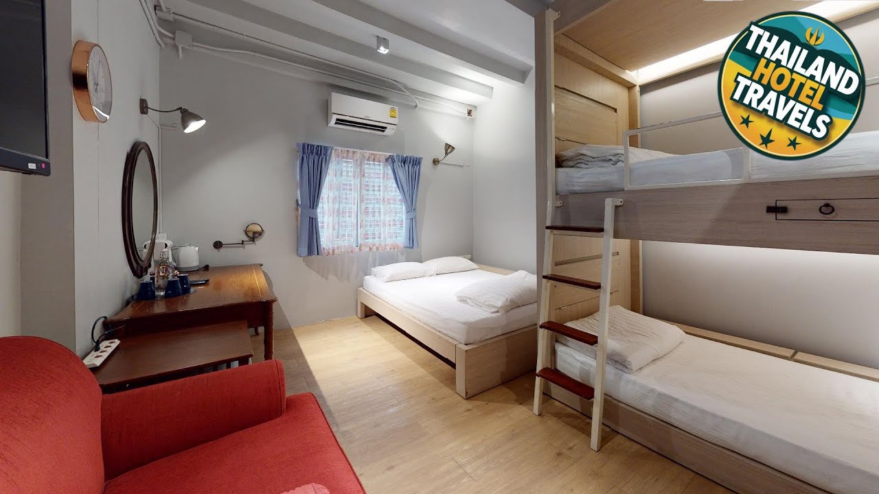 Kinnon Deluxe Hostel Coworking Cafe | Bangkok, Thailand | Hotel Review 🛏️