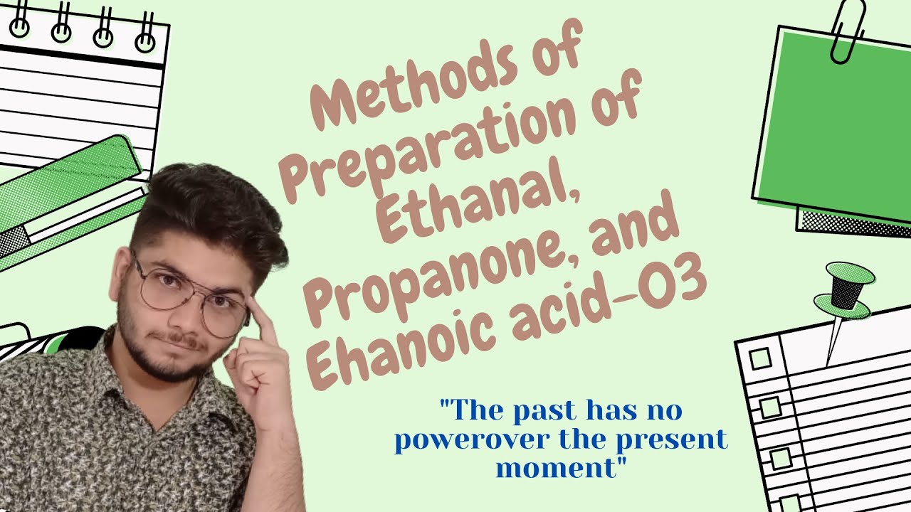 Methods of Preparation of: Propanone (Acetone)-03|Organic Chemistry|Orgademics