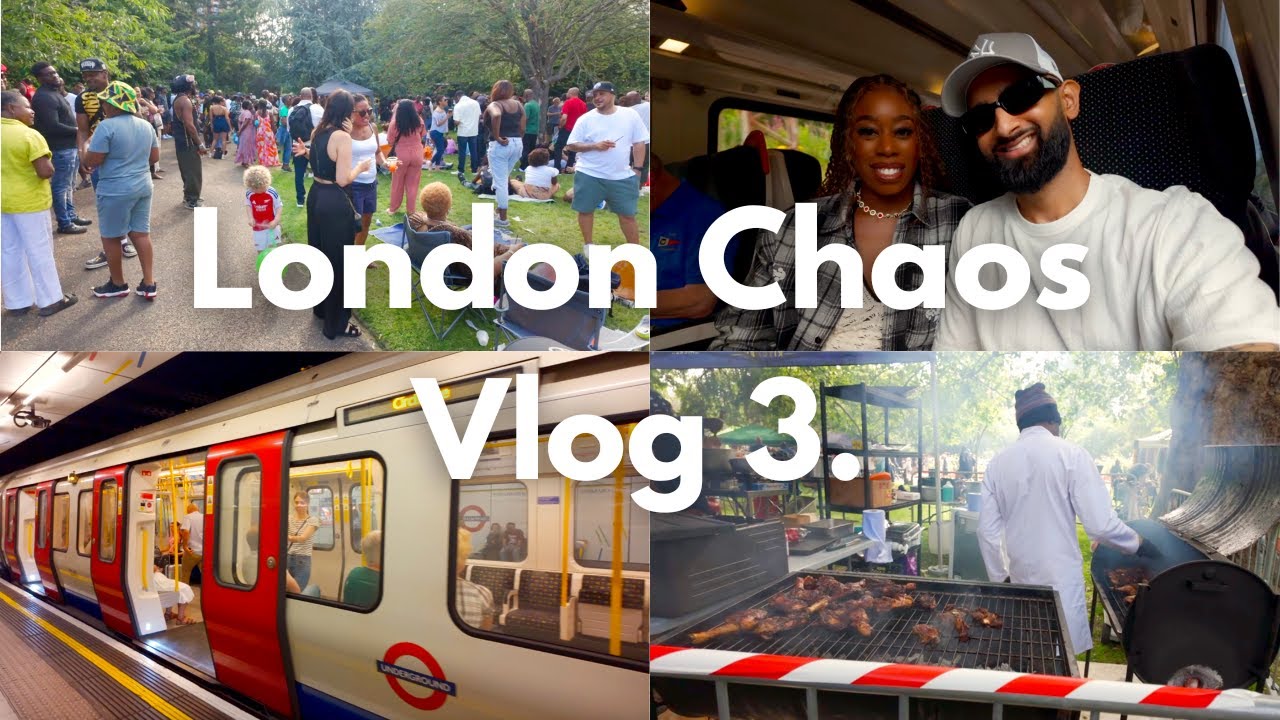 LONDON CHAOS VLOG || INTERRACIAL COUPLE