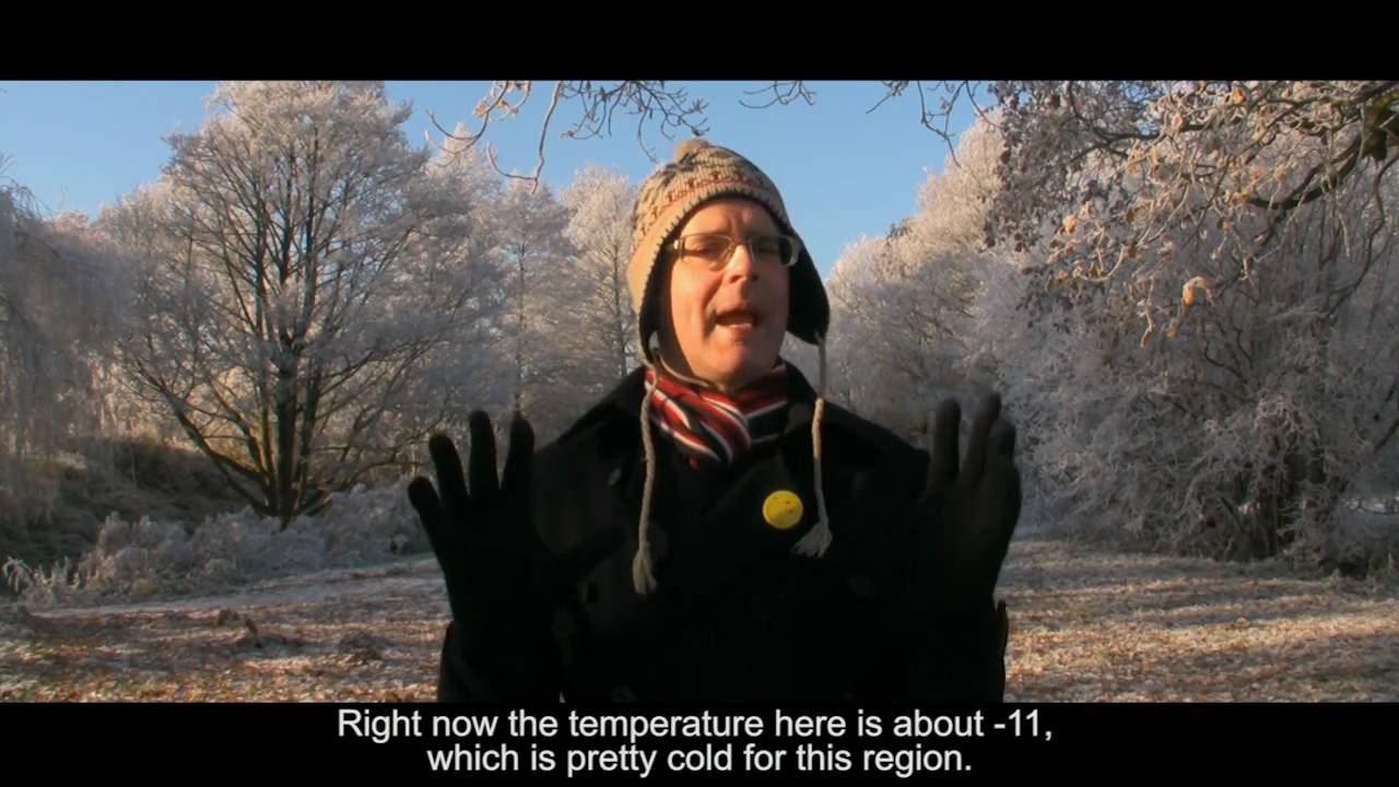 Learning English - Misterduncan's Frosty Day