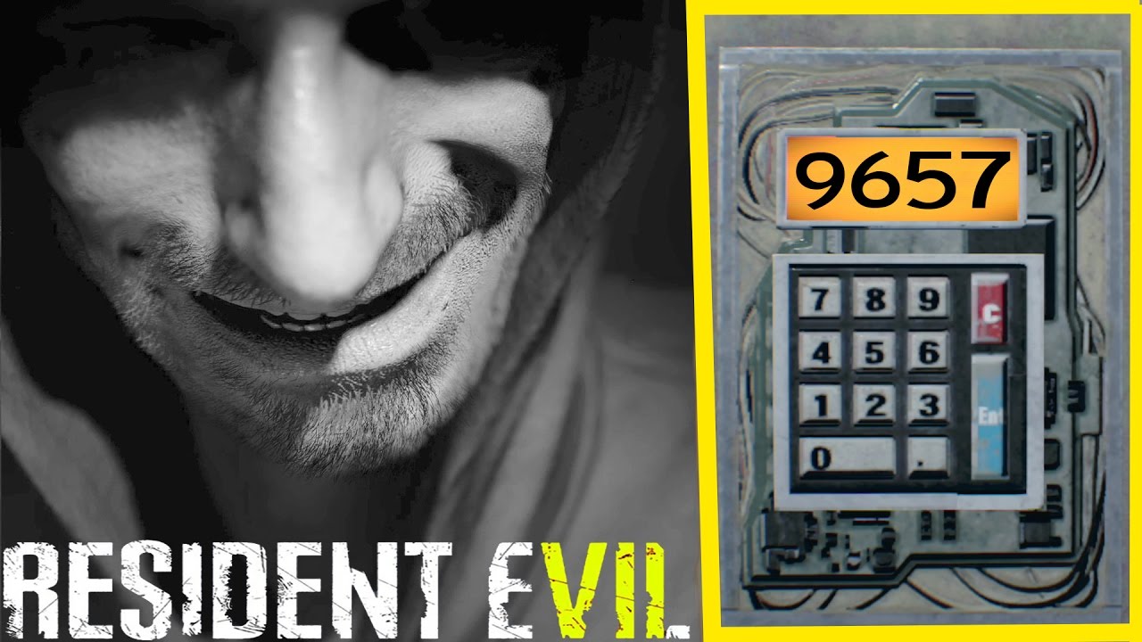 Resident Evil 7 - Вводим код 