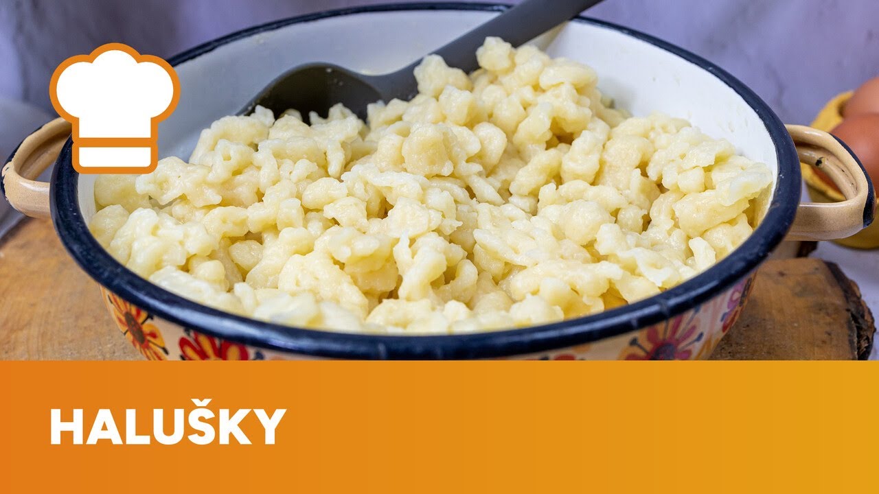Jednoduché halušky chutnají nejen s brynzou, ale i jako příloha k omáčce