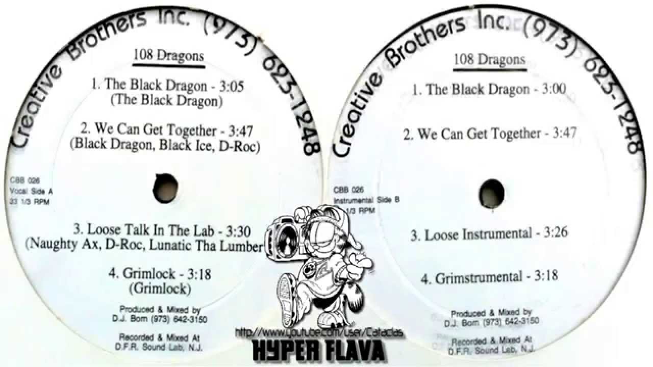 108 Dragons ‎- The Black Dragon EP (Full Vinyl) (1996)