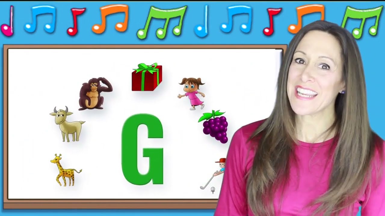 Alphabet Phonics Song for Kids | Letter G Phonics Song 🌹 Sign Language for Toddlers by Patty Shukla