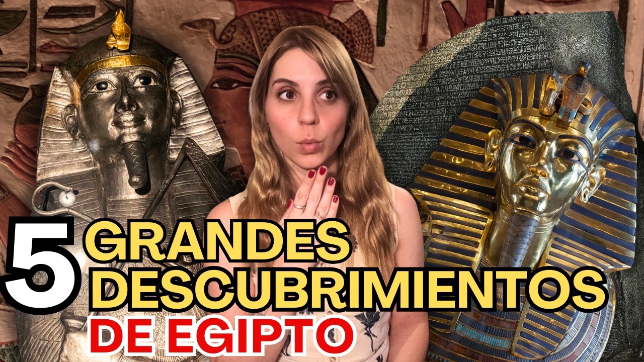 5 descubrimientos ASOMBROSOS que CAMBIARON la historia de la egiptología