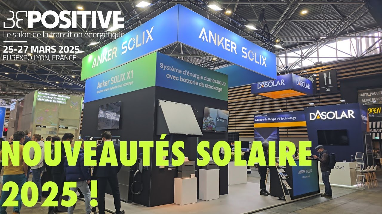 Les nouveautés énergie et stockage à ne pas manquer ! BePOSITIVE 2025