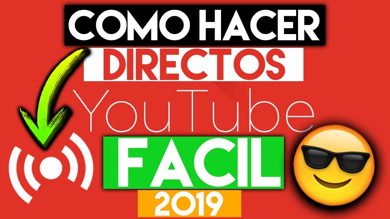 Como hacer *DIRECTO* o LIVE en Youtube con *CUALQUIER CONEXIÓN* fácil [ACTUALIZADO]