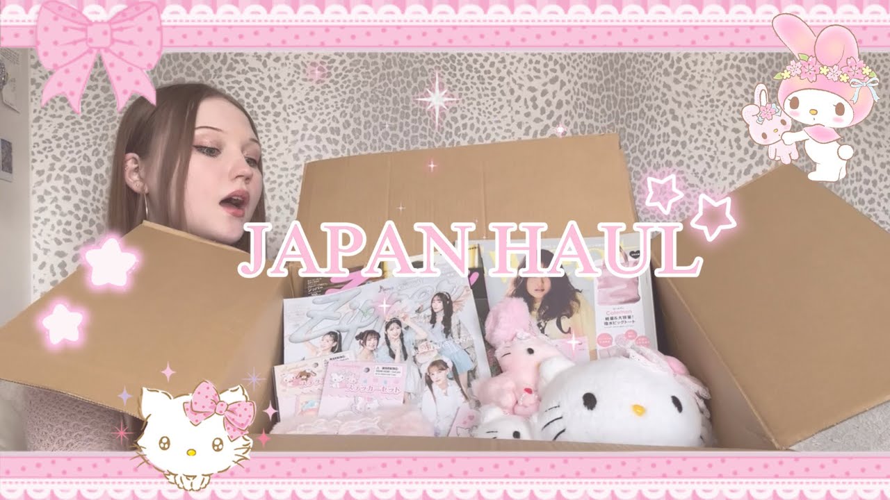 Amazon JAPAN HAUL | sanrio, charmmy kitty, cute, girly & pink 🎀