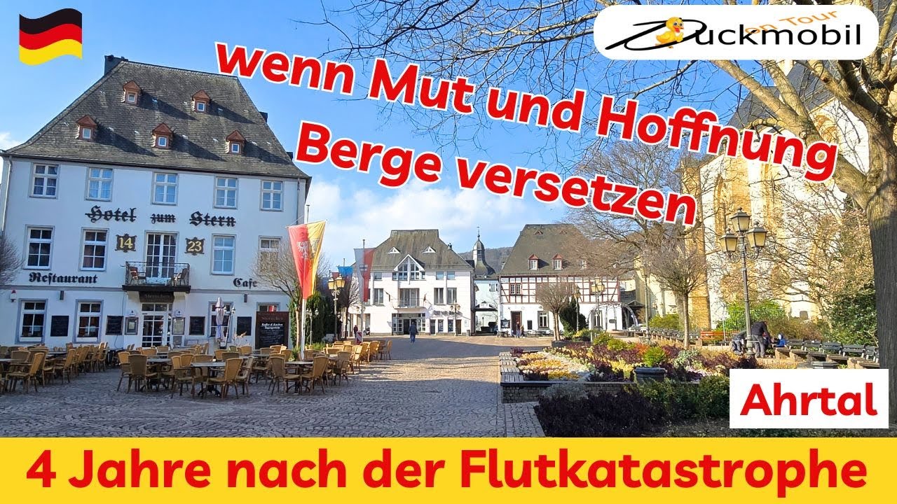 Wochenendtrip Ahrweiler im Ahrtal - 3 Jahre nach der Flutkatastrophe