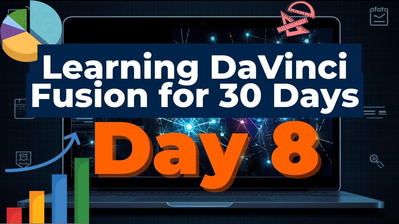 Learning DaVinci Fusion for 30 Days | Day 8: Expressions, Custom Controls & My First Macro