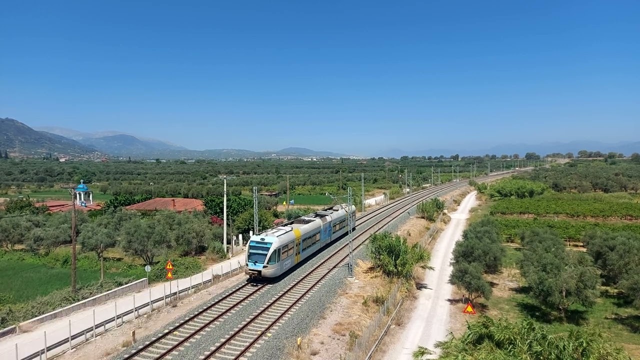Trains at Eliki (Rizomylos)
