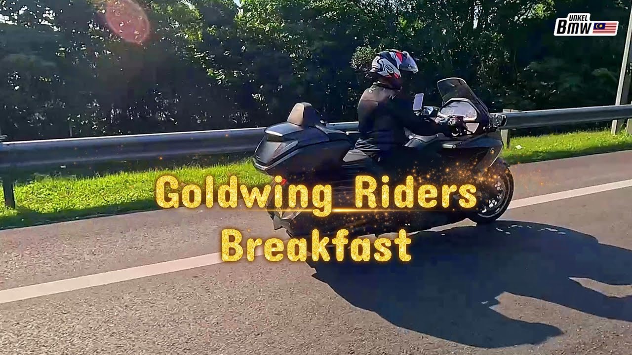 Гонщики Honda Goldwing и SBK с завтраком Дато Джеффа в Копитиаме, 1940 г., Тг Малим