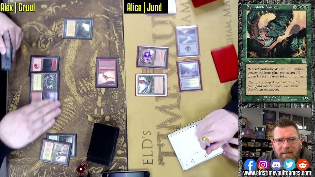 RG Zoo vs Jund Nightmare | Premodern Magic: The Gathering w/Commentary | Fast Effect | ELD's MTG