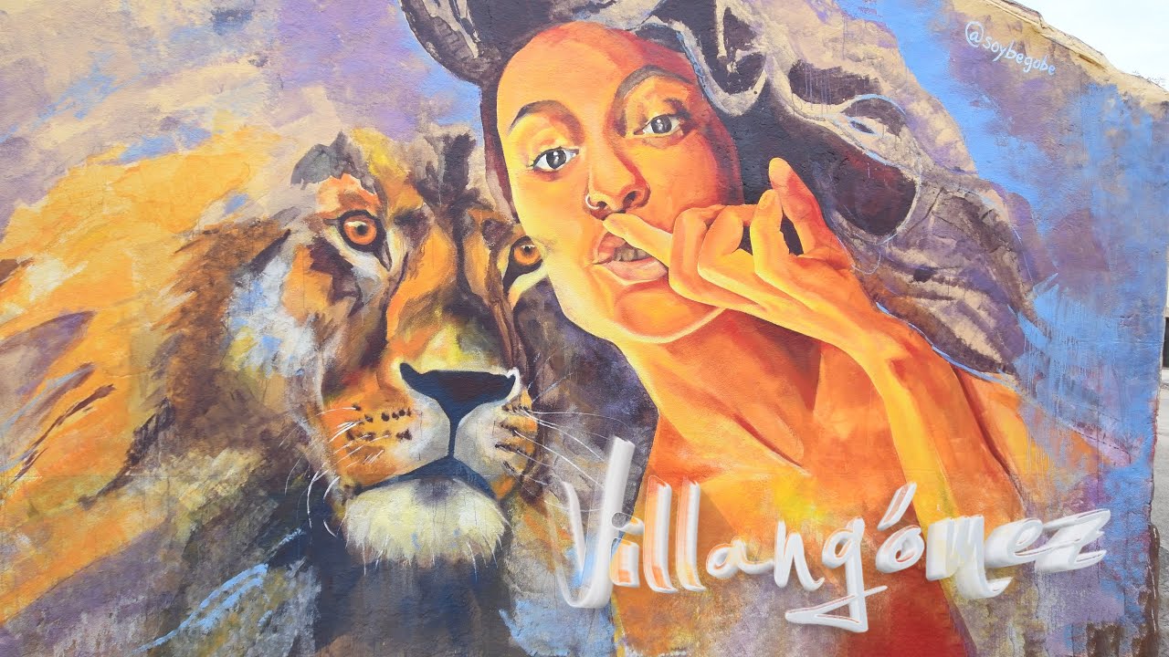 Villangómez / Pueblos con encanto /arte rural / street art/ street artist painting