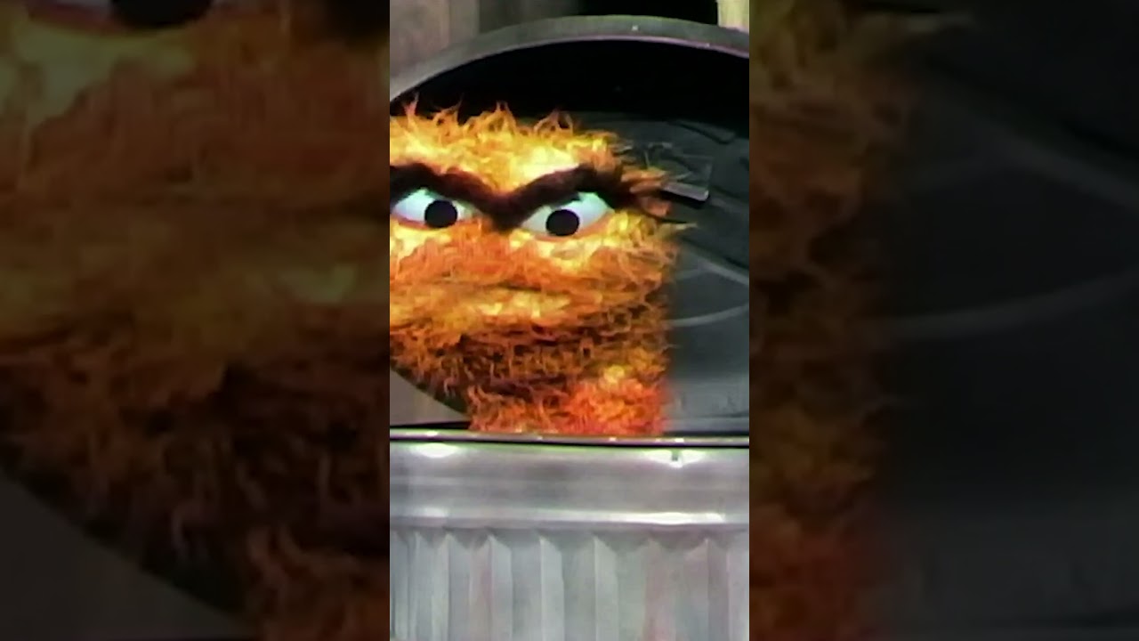 Meet Orange Oscar #sesamestreet