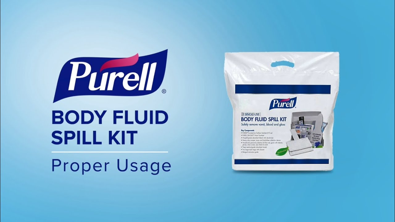 How to Use PURELL™ Sustainable Body Fluid Spill Kit