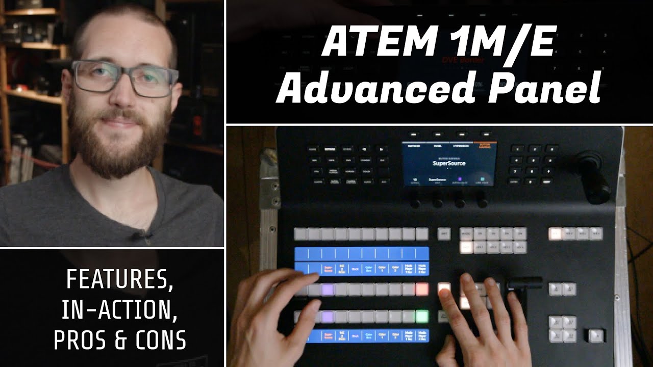 ATEM 1M/E Advanced Panel - Features, in-action, and more // Show and Tell Ep.71