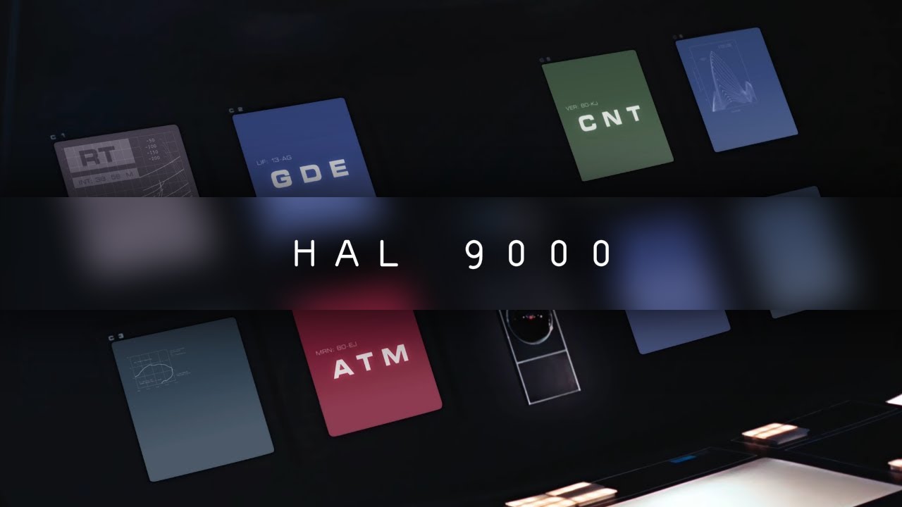 HAL 9000 | 2001: A Space Odyssey Ambience 4K