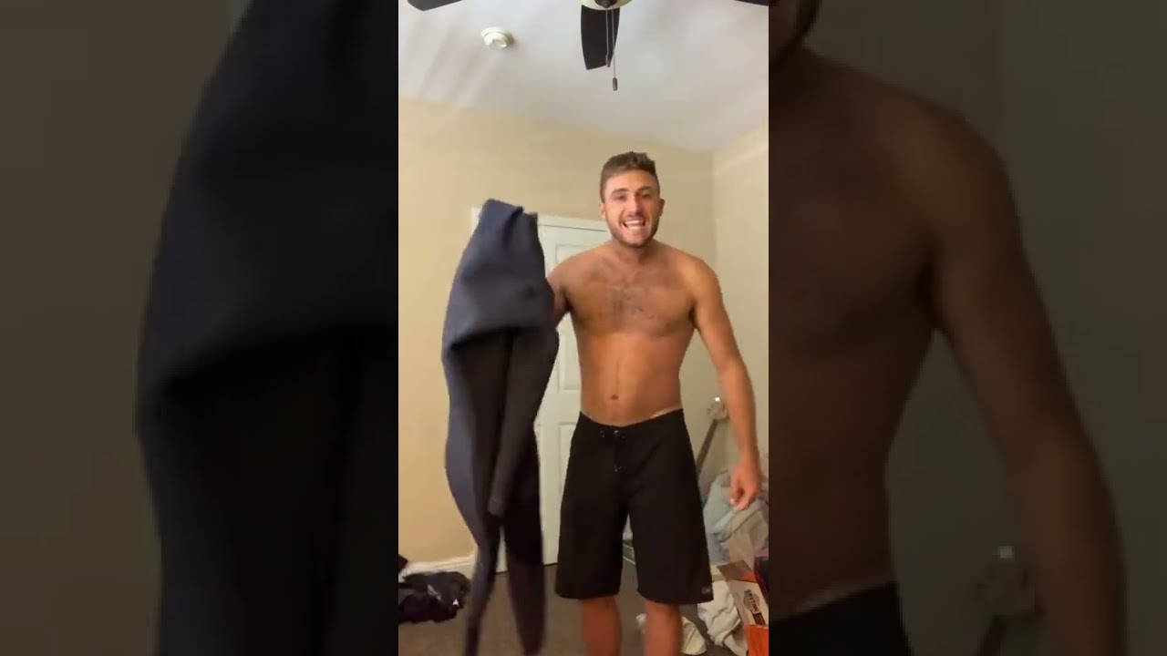 How to put on a wetsuit (the lesser known version a.k.a condom method)