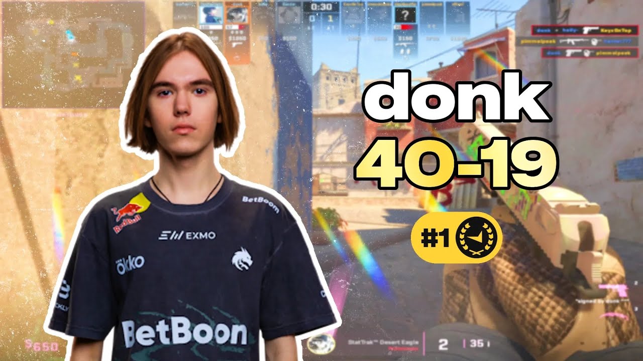 DONK 40-19 EU FACEIT POV (Мираж) | 4443 ЭЛО