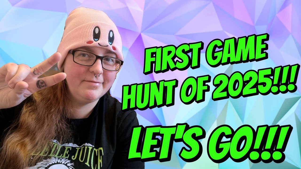 First GAME Hunt Of 2025 - Cex & Cash Converters - Adding AWESOME Games To The GAMES ROOM!!!