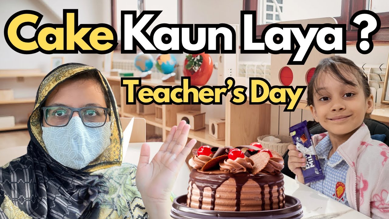 Teacher’s Day Pe Unexpected Surprise 😍 | Cake Kisne Bheja?