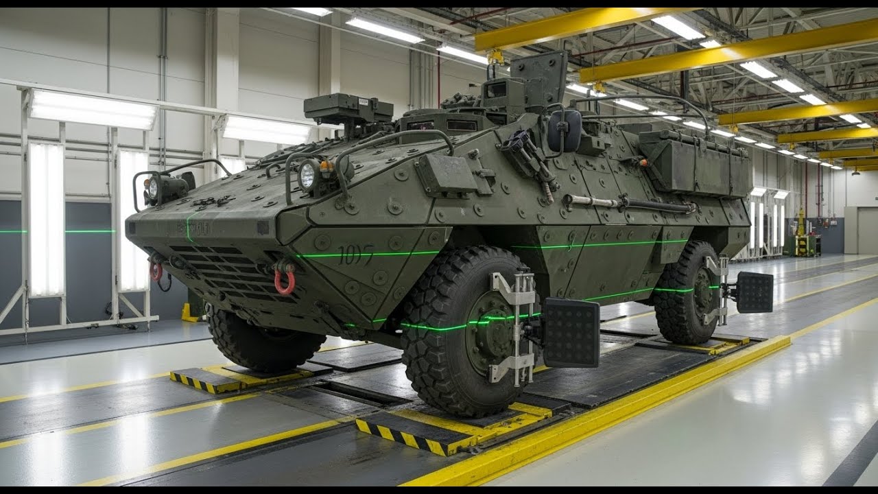 Inside the Stryker Factory: How the M1126 ICV Is Built for Modern War