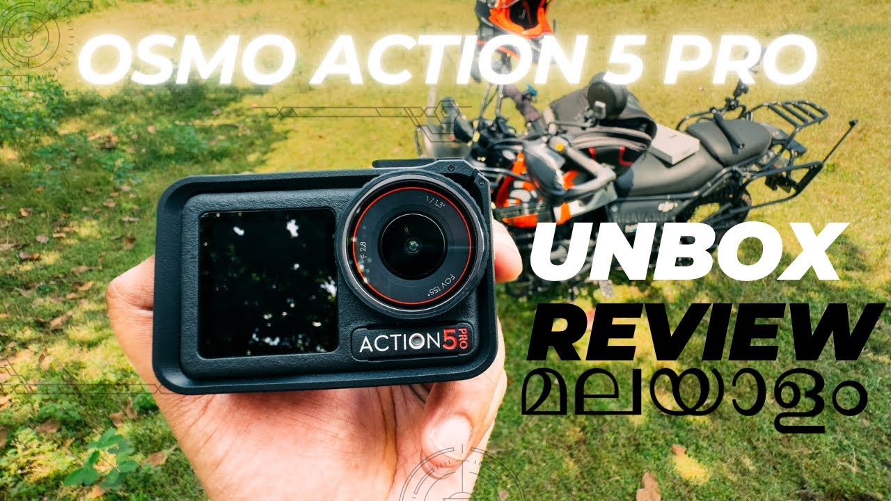 OSMO ACTION 5 PRO Unboxing MALAYALAM | review | teat #malayalam