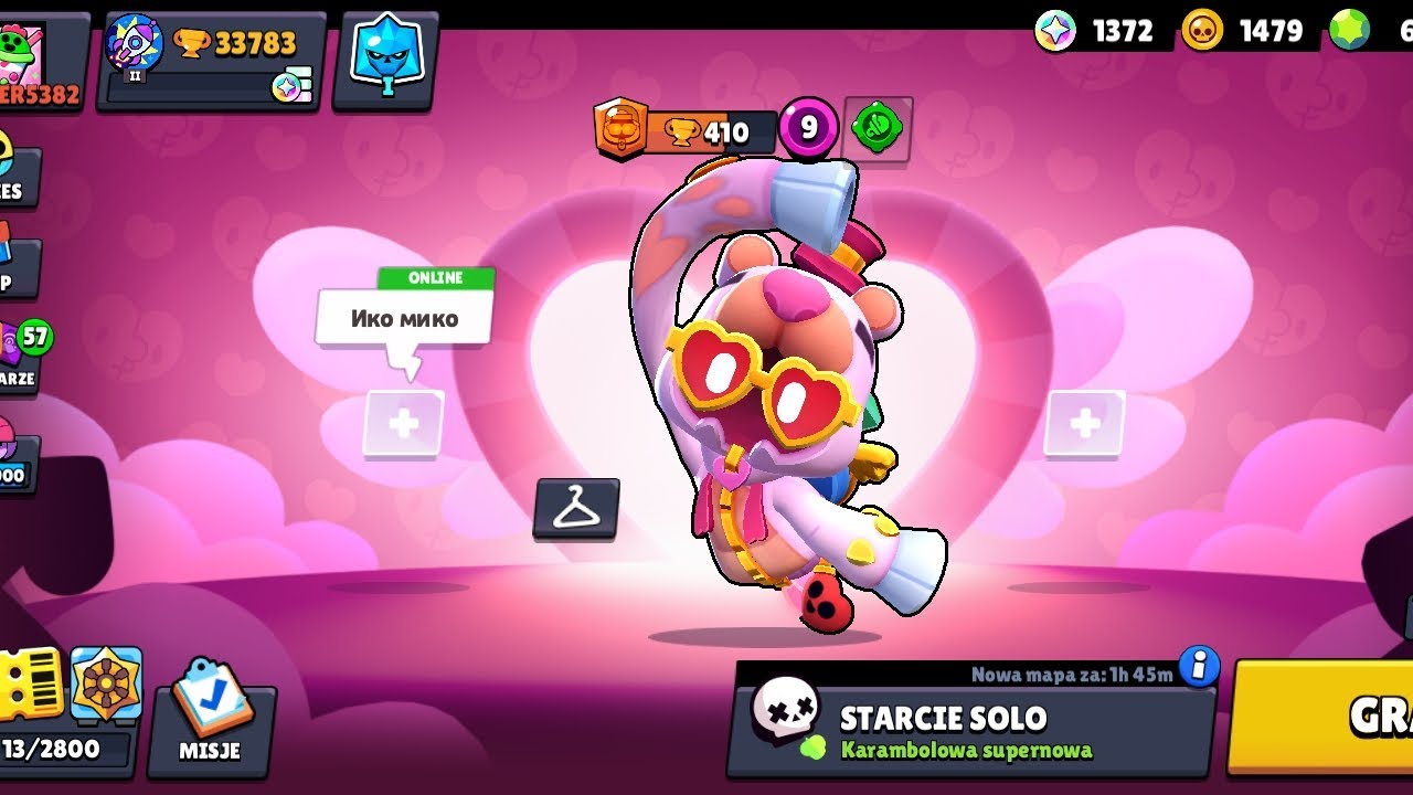 Trafiłem ze skrzynki walentynkowej 16przedmiatów w brawl stars
