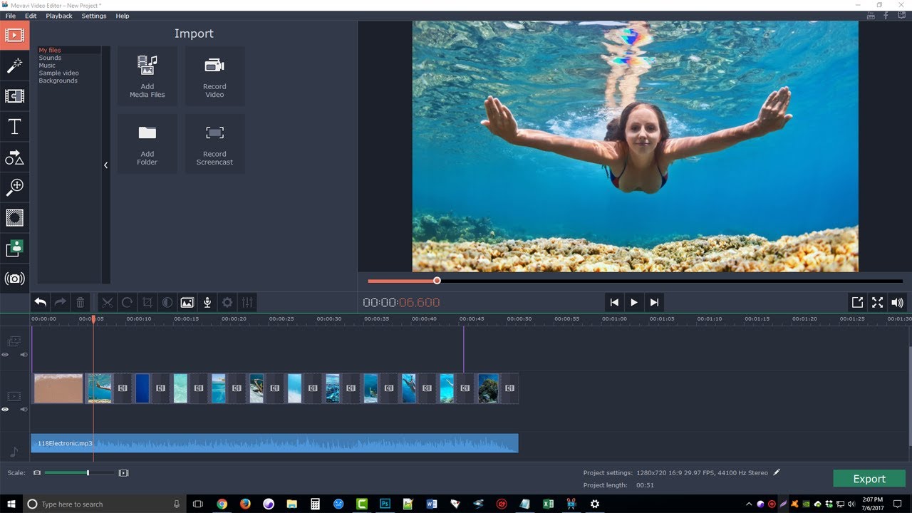Movavi Video Editor Review & Tutorial - Movavi Video Editor Step By Step Demo