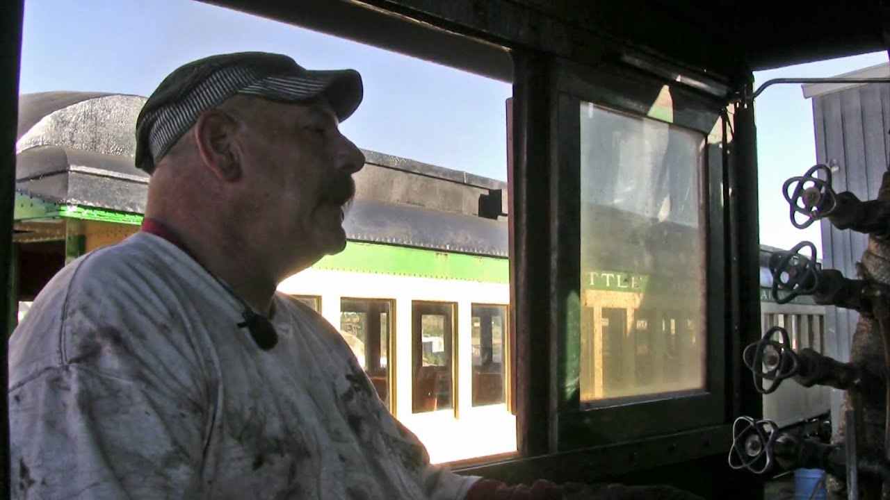 Part 1 of the Ed Gallegos Show at the Virginia and Truckee Railroad -- Steam Locomotive Prep