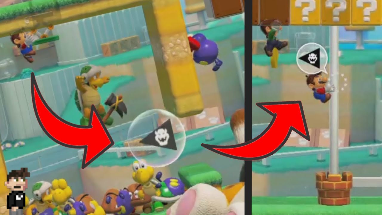 The LUCKIEST Mario Maker Versus Clips