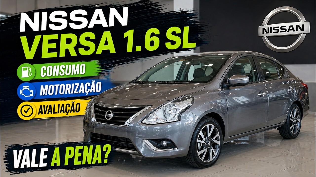 Nissan Versa SL 1.6 CVT 2020 em detalhes | Pre&ccedil;o | Consumo