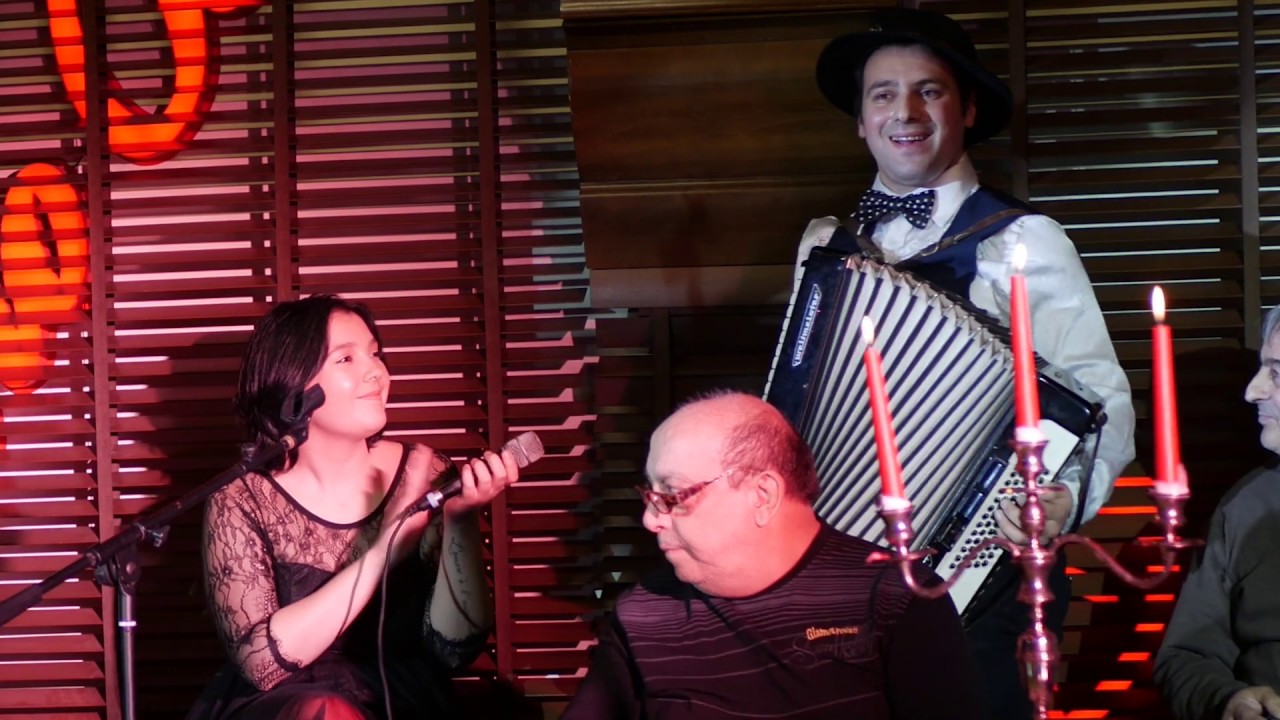 Isus Angelov and his band in Camino, Sofia