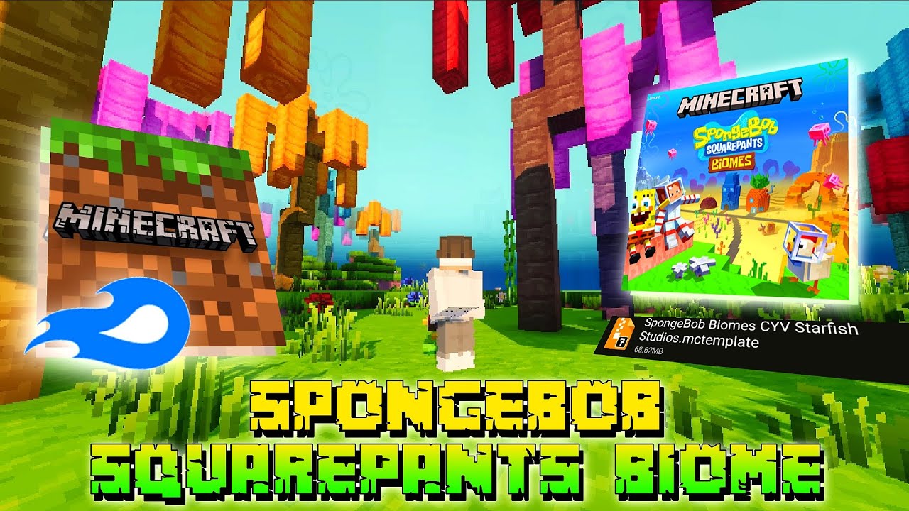 ADDON MCPE SPONGEBOB SQUAREPANTS BIOME TERBARU 