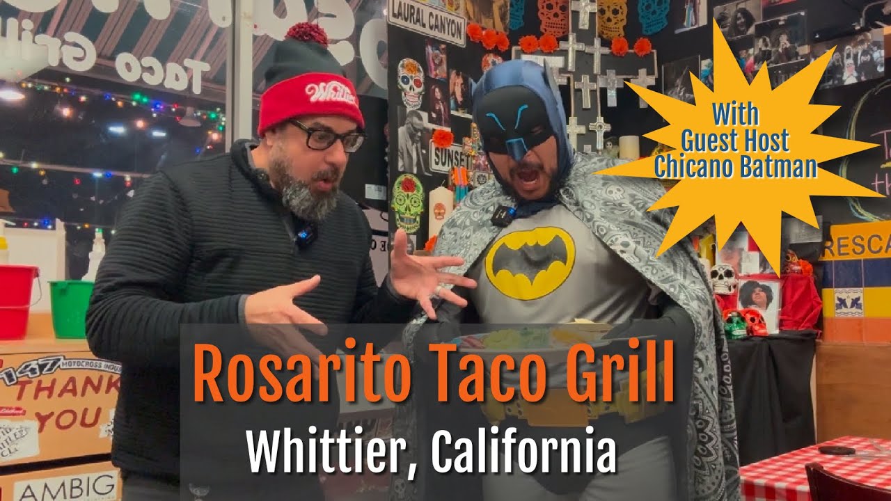 Rosarito Taco Grill in Whittier, California with Chicano Batman