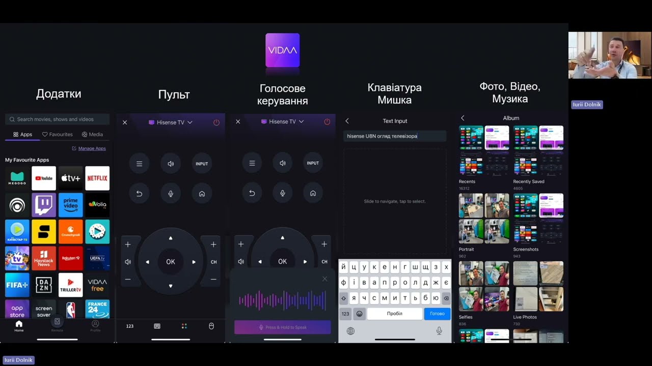 Цікаві кейси VIDAA