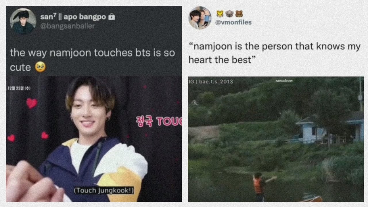 bts army tweets for leader RM: the sincerely loving and the sincerely loved