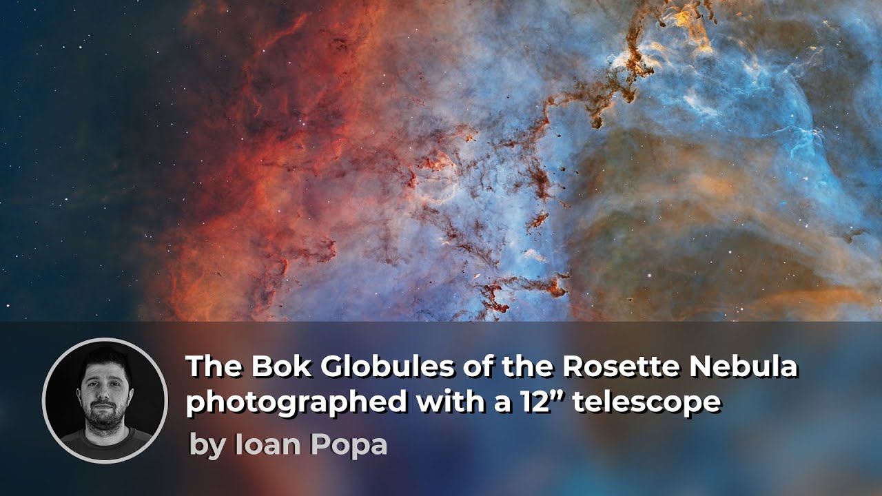 Astrophotography from Your Backyard: Imaging the Bok Globules in the Rosette Nebula with a Telescope