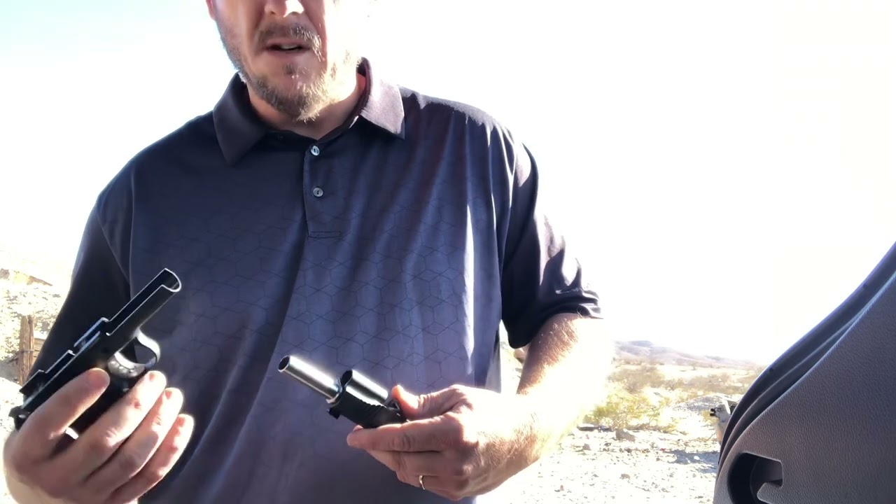 1911 barrel swap - 45acp to 40 s&w