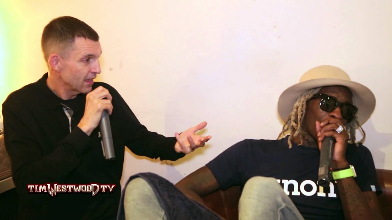 Young Thug backstage in London - Westwood
