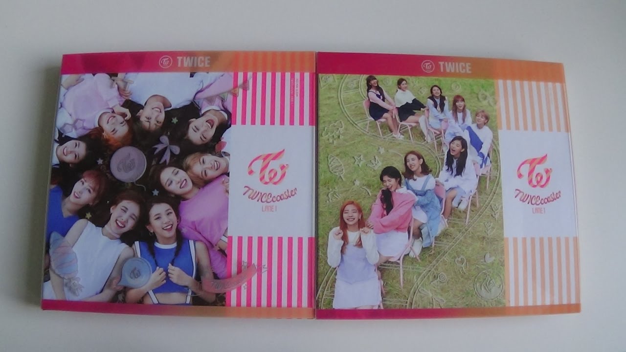 Unboxing TWICE 트와이스 3rd Mini Album TWICEcoaster: LANE 1 (Both A & B Version)