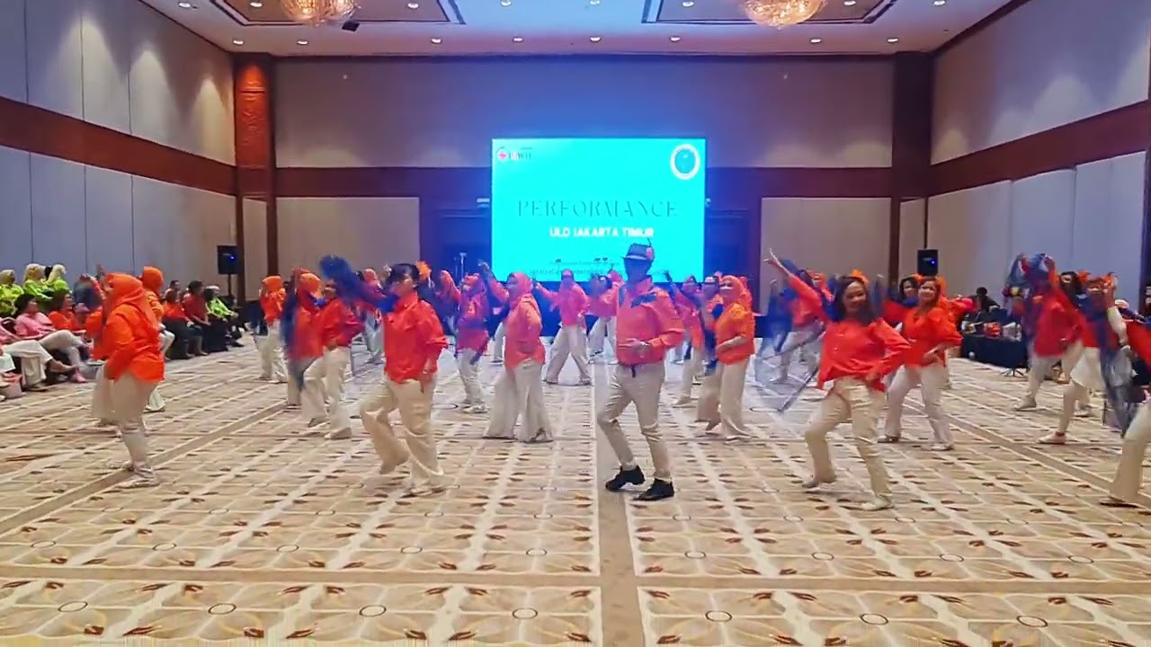 Performe Yanti's Class di JAMMING ULD DKI & IMWTW(International Medical Wellness Tourism & Expo @JCC