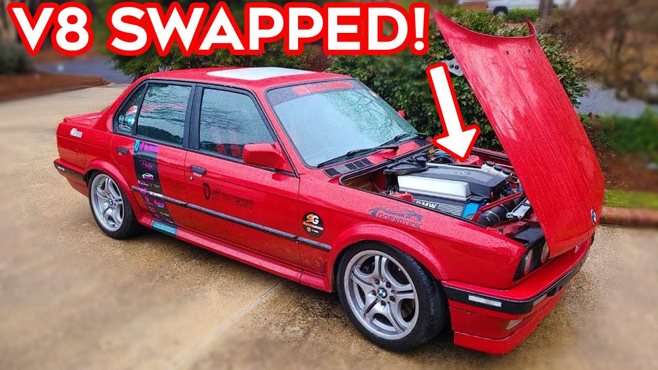 V8 swapped E30 POV drive